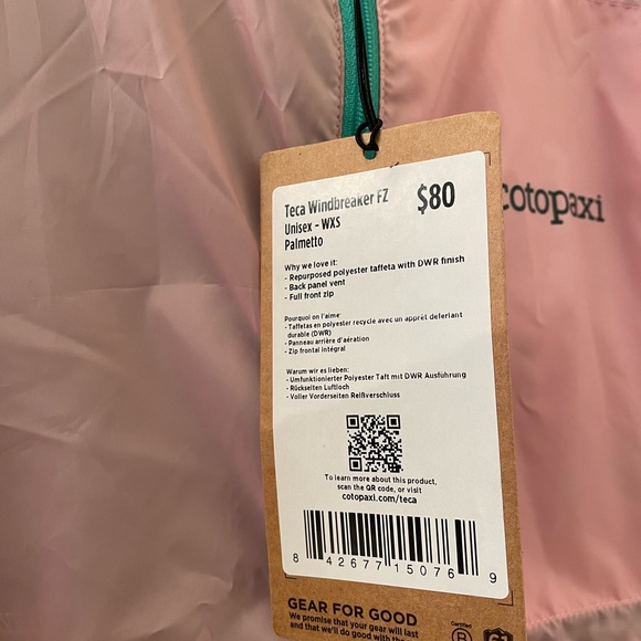 NWT Cotopaxi Teca Windbreaker - Picture 2 of 3